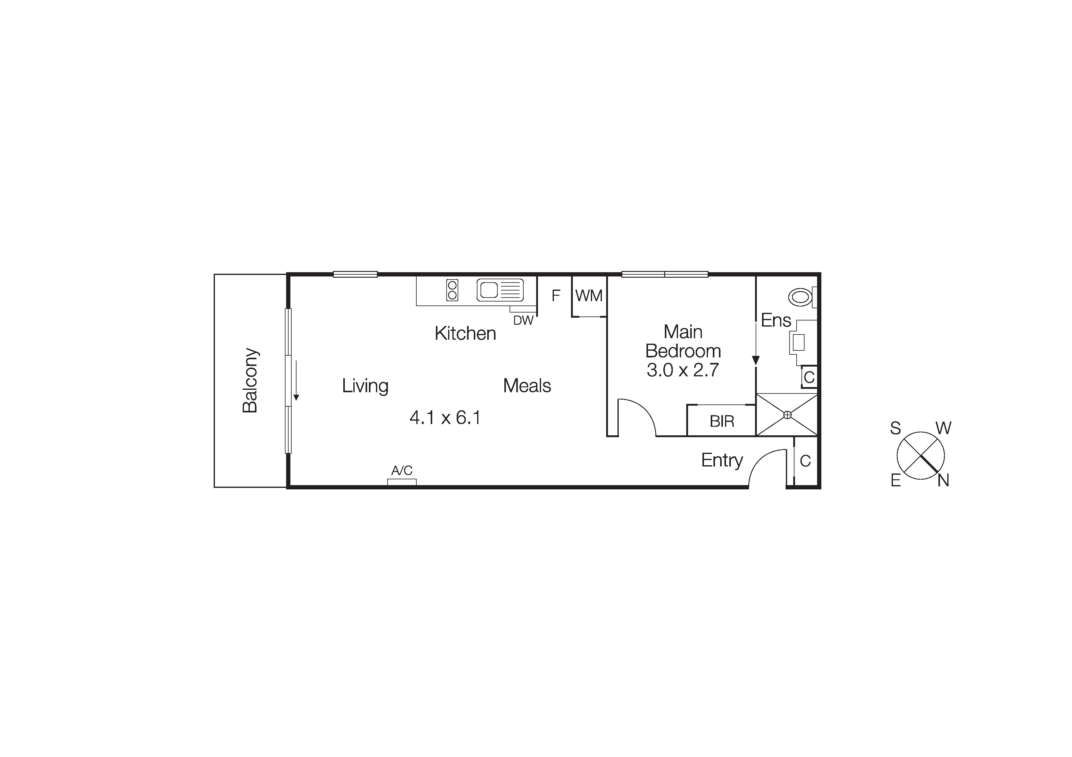 12/23 Irwell Street, St Kilda VIC 3182 - Floorplan