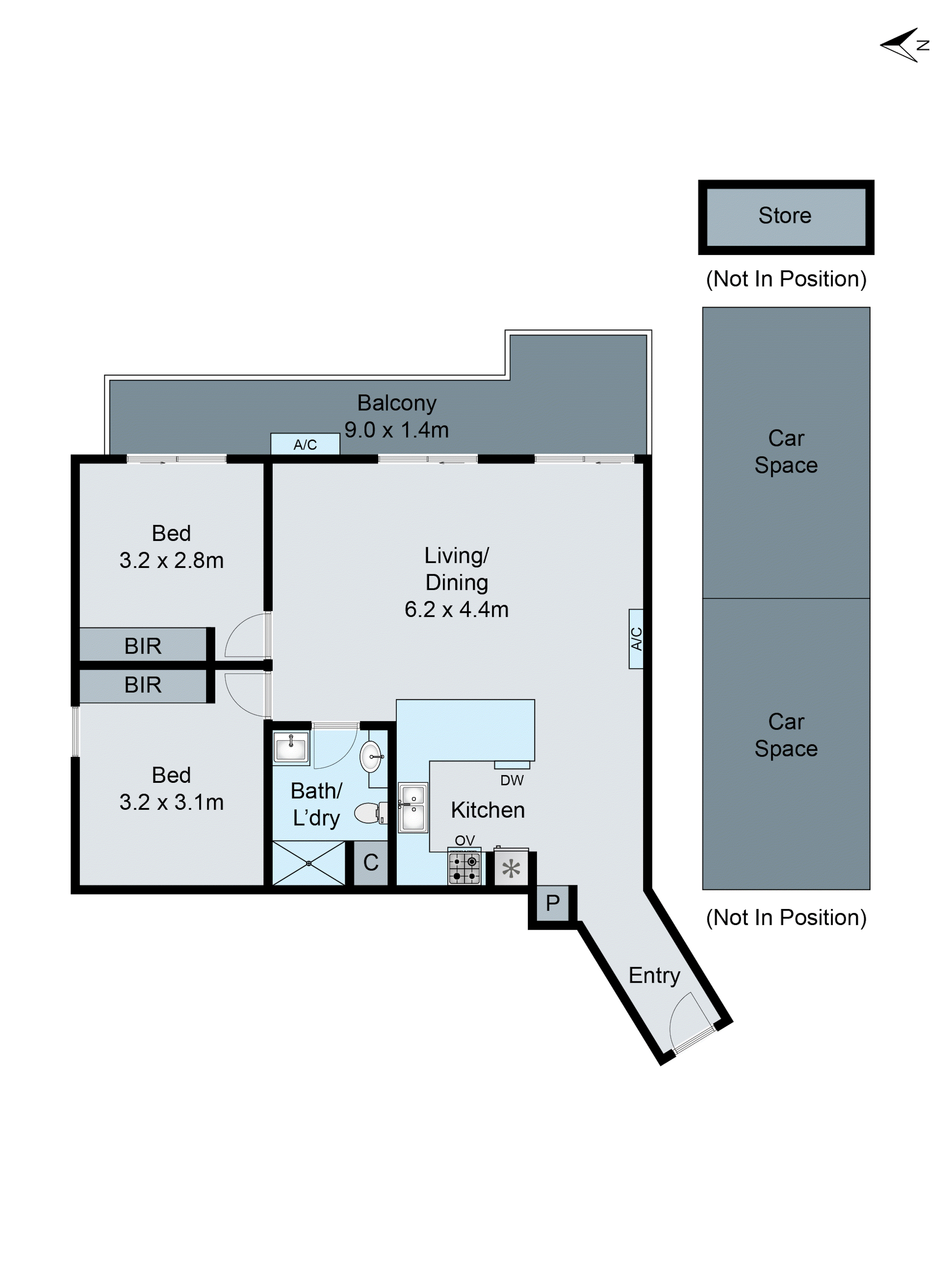 12/237 Hampton Street, Hampton VIC 3188 - Floorplan