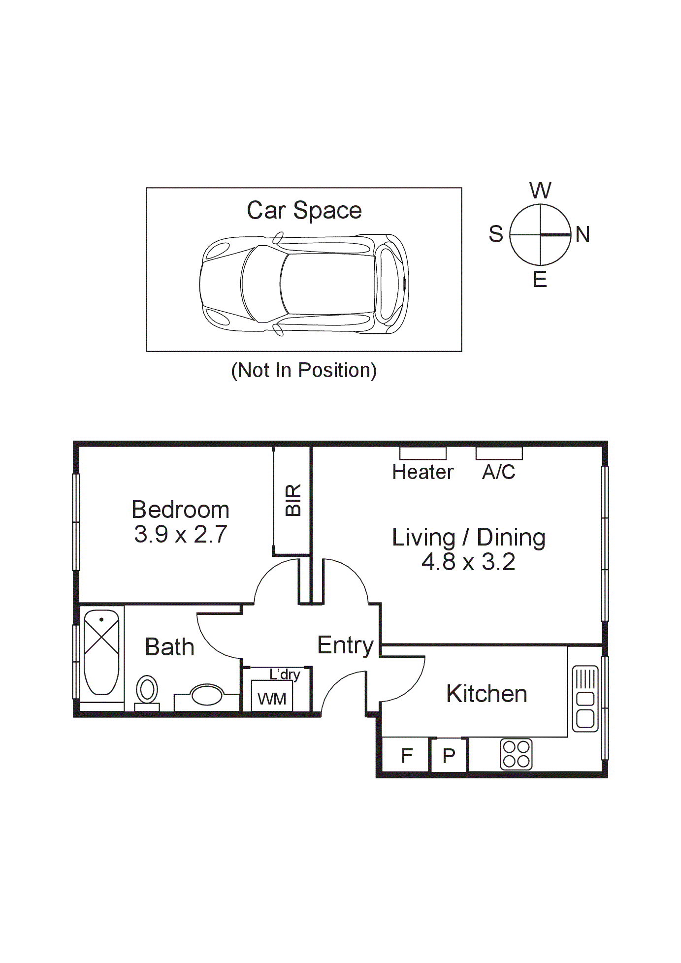 12/27 Ewart Street, Malvern VIC 3144 - Floorplan