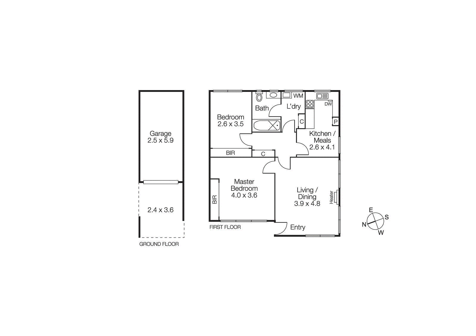 12/29 Sandham Street, Elsternwick VIC 3185 - Floorplan
