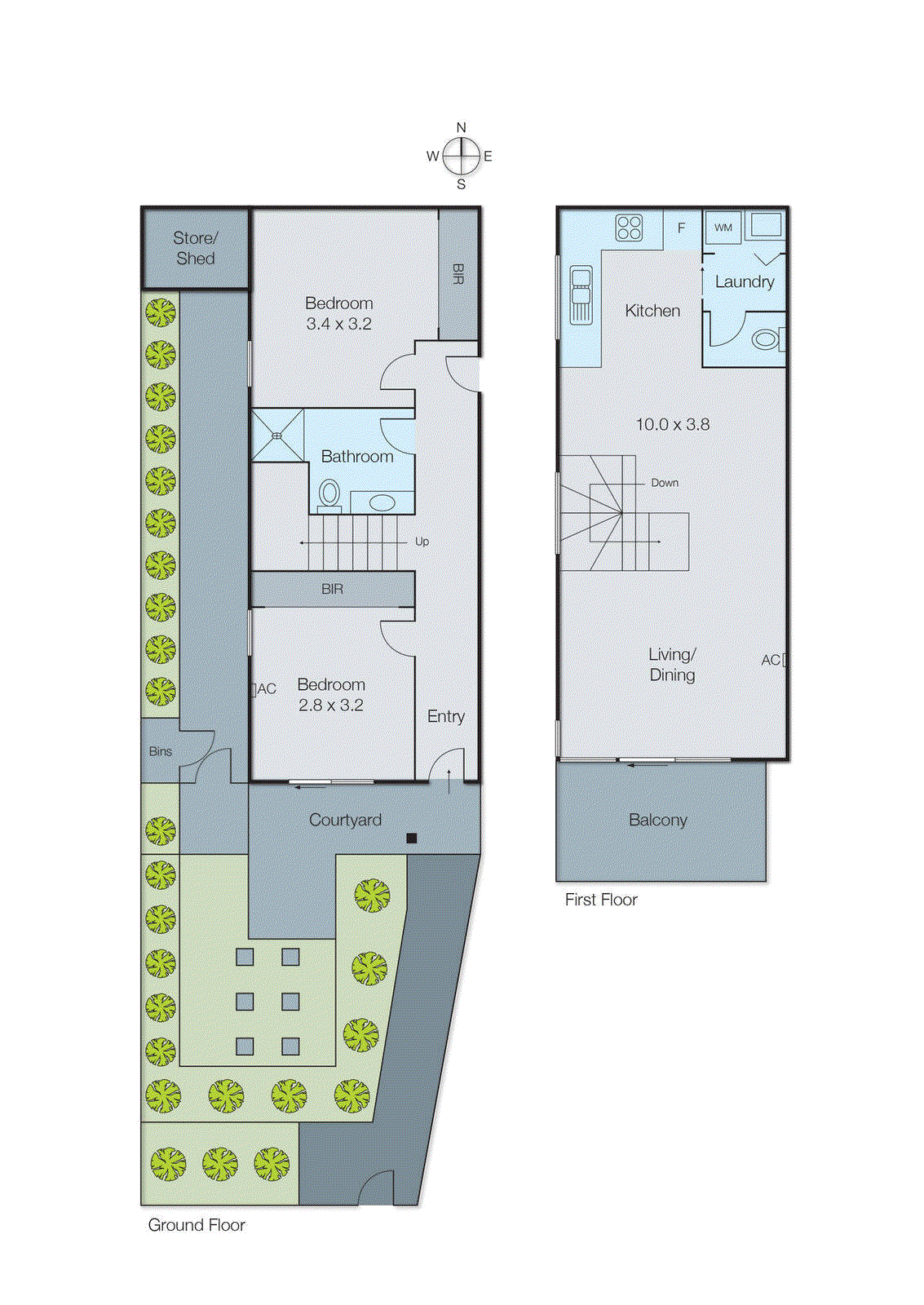 1/23 Barker Street, Cheltenham VIC 3192 - Floorplan