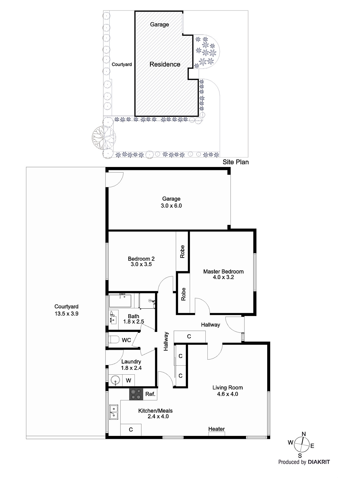 1/23 Broadway, Bonbeach VIC 3196 - Floorplan