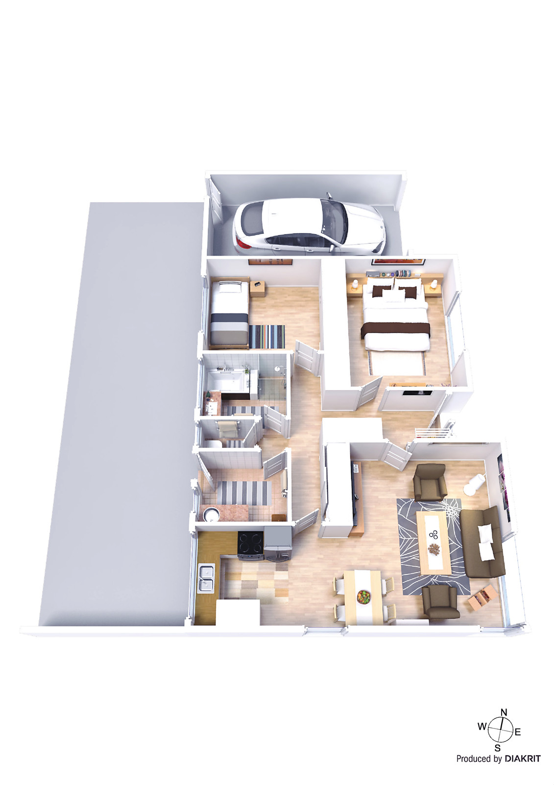 1/23 Broadway, Bonbeach VIC 3196 - Floorplan