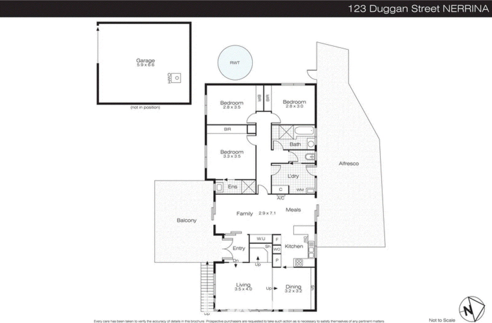 123 Duggan Street, Nerrina VIC 3350 - Floorplan