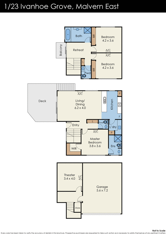 1/23 Ivanhoe Grove, Malvern East VIC 3145 - Floorplan