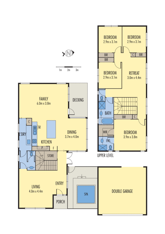 1/23 Luntar Road, Oakleigh South VIC 3167 - Floorplan