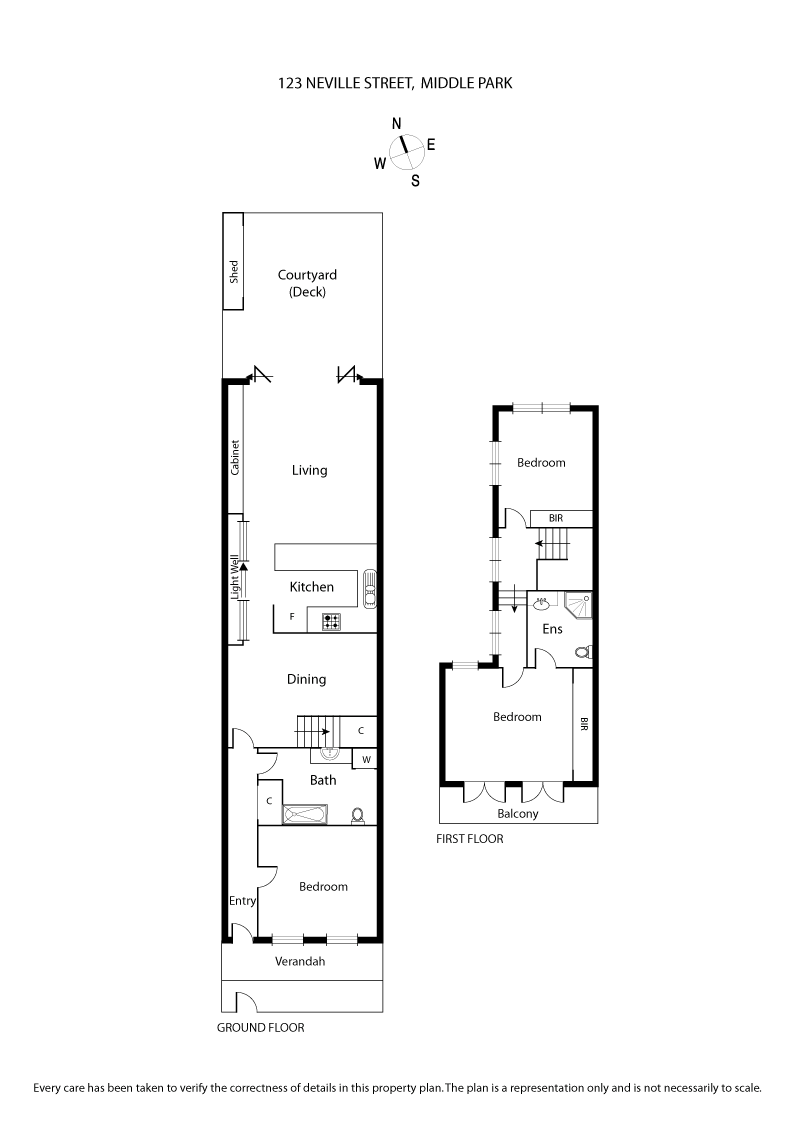 123 Neville Street, MIDDLE PARK VIC 3206 - Floorplan