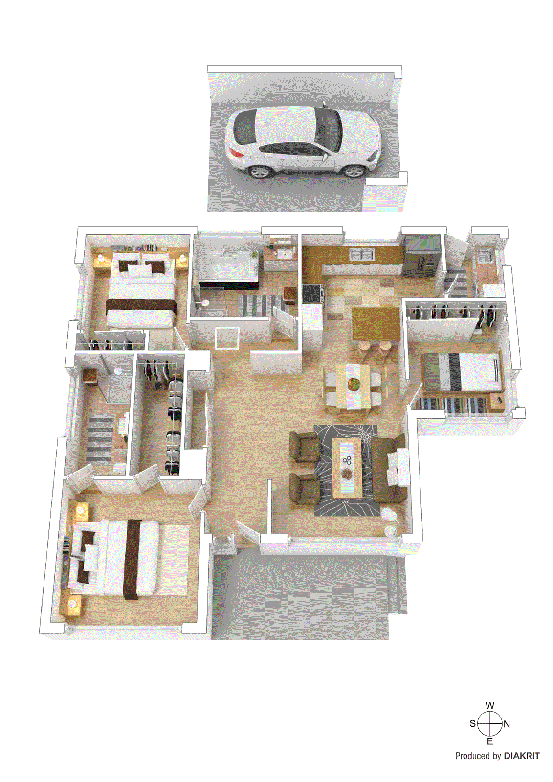 1/23 Sage Street, Oakleigh East VIC 3166 - Floorplan