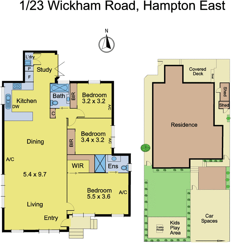 1/23 Wickham Road, Hampton East VIC 3188 - Floorplan