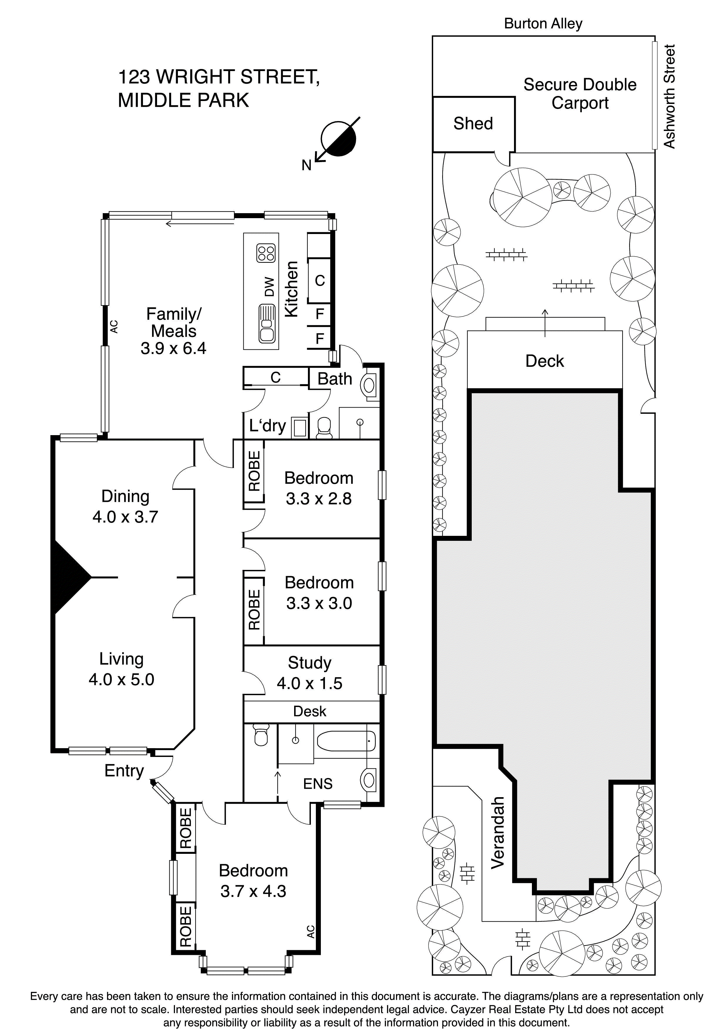 123 Wright Street, MIDDLE PARK VIC 3206 - Floorplan