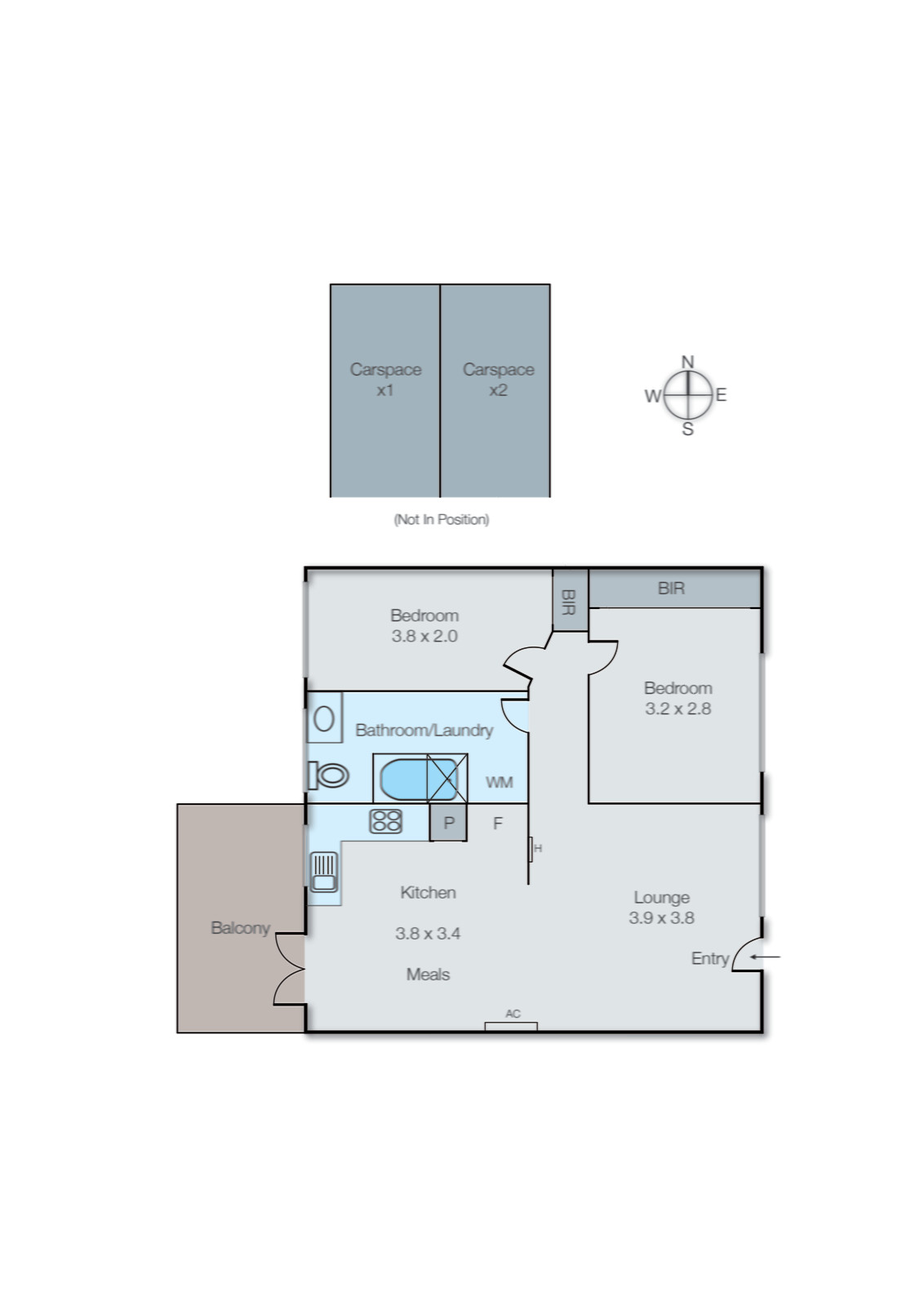 12/338 Bay Road, Cheltenham VIC 3192 - Floorplan