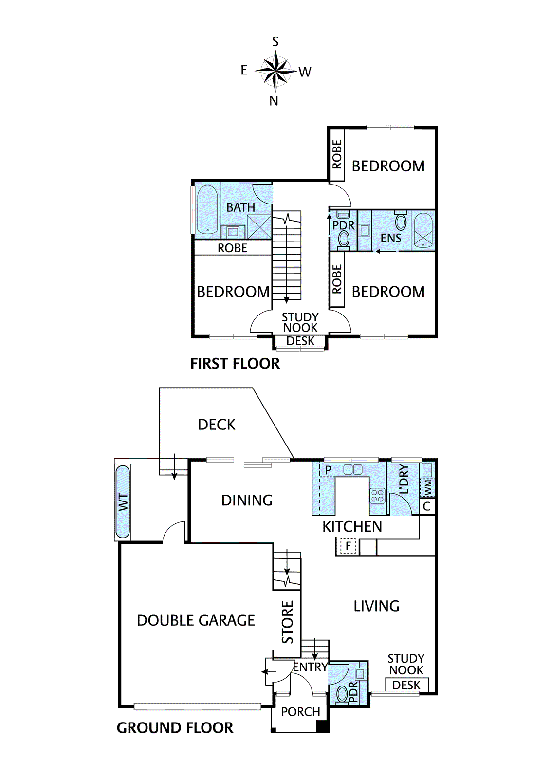 1,2,3/4 Rosemary Street, Templestowe Lower - Floorplan 2