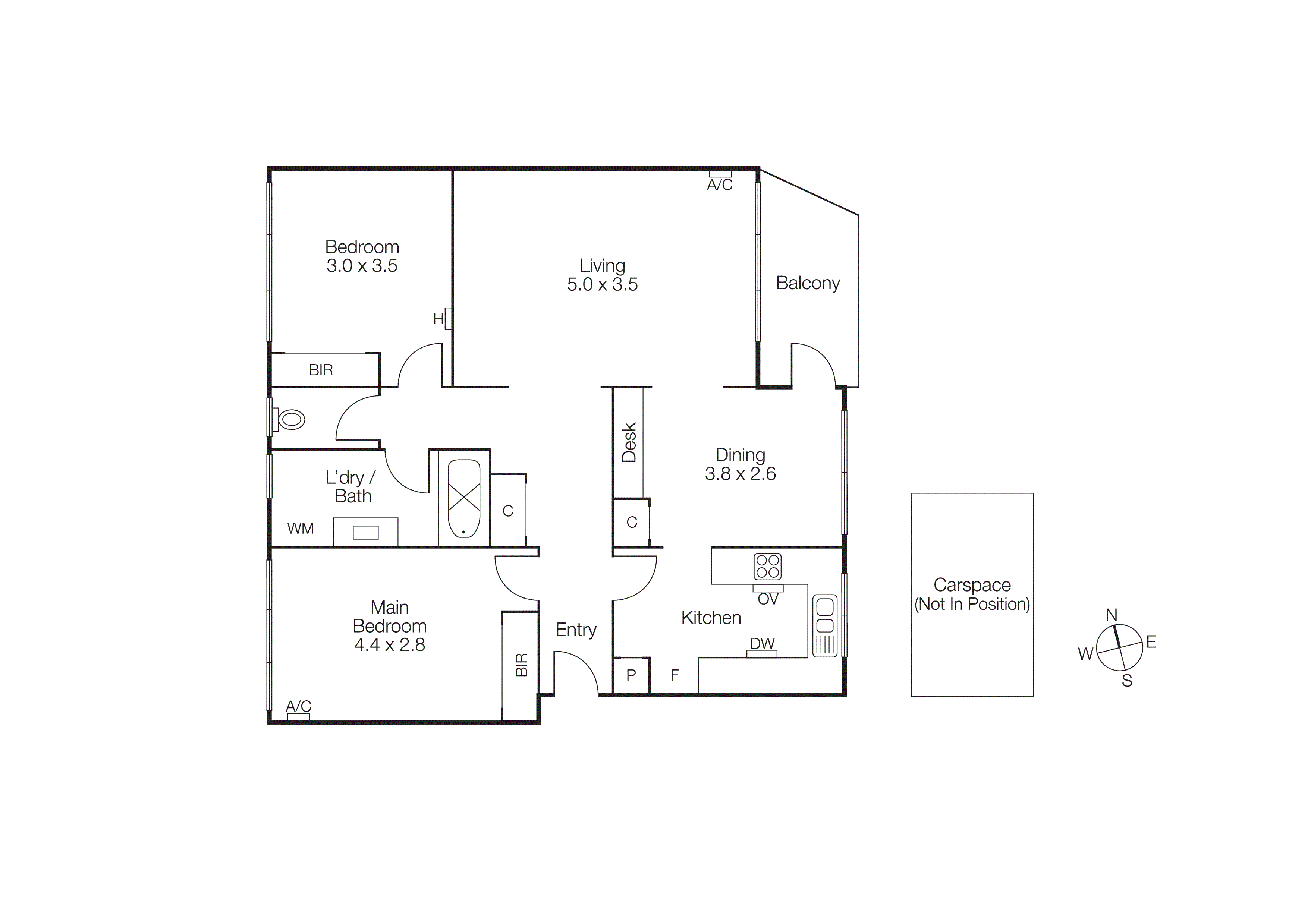 12/340 Dandenong Road, St Kilda East VIC 3183 - Floorplan