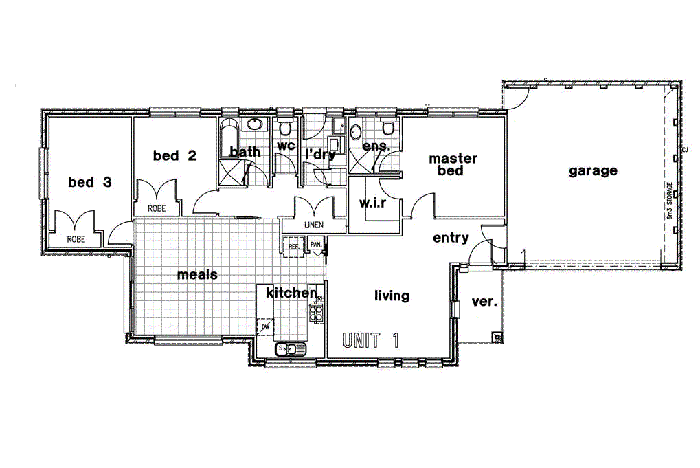 1/234A Humffray Street, Brown Hill VIC 3350 - Floorplan