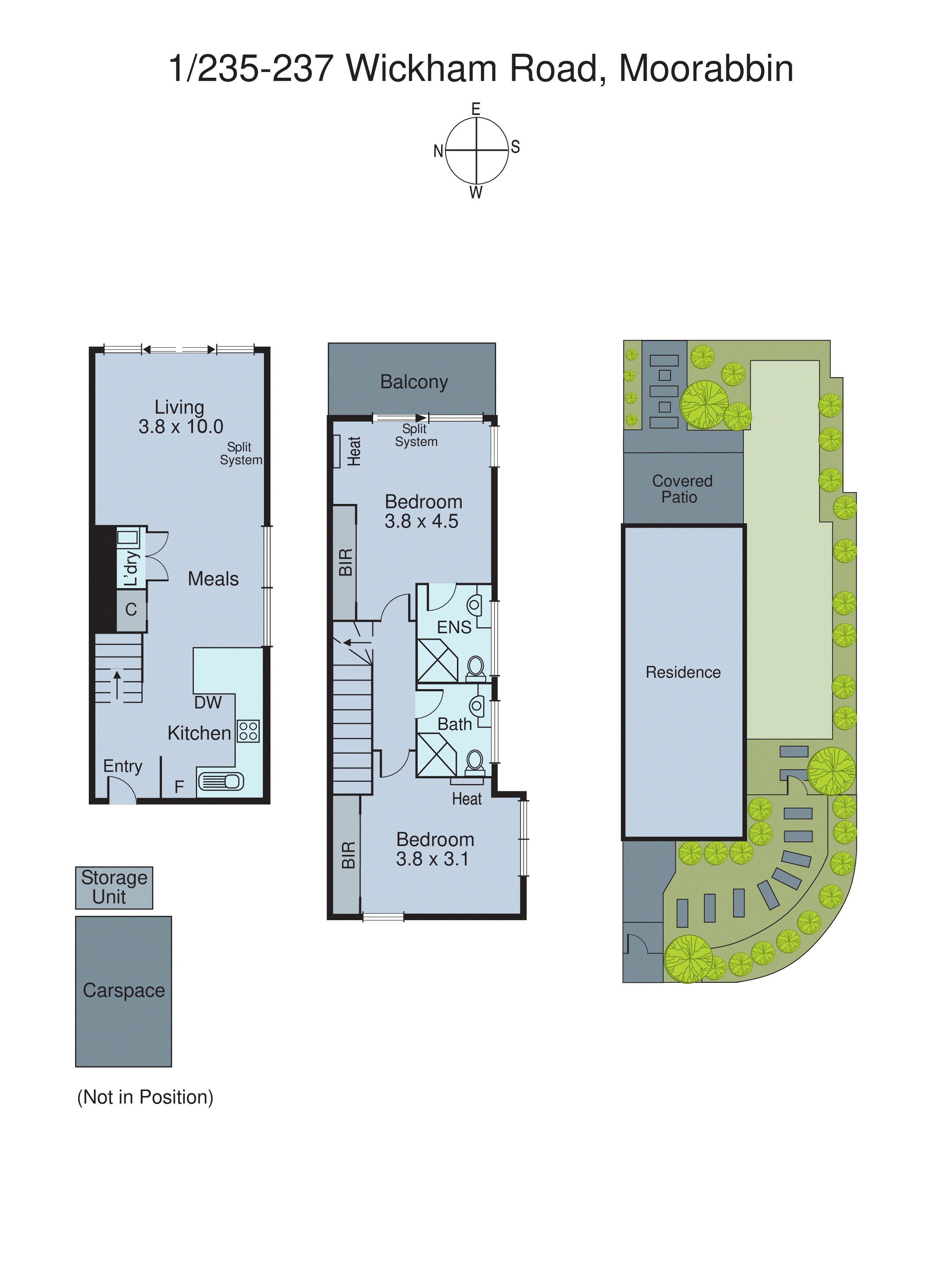 1/235-237 Wickham Road, Moorabbin VIC 3189 - Floorplan