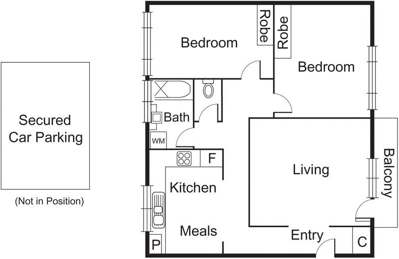 12/36 Elizabeth Street, Bentleigh East VIC 3165 - Floorplan