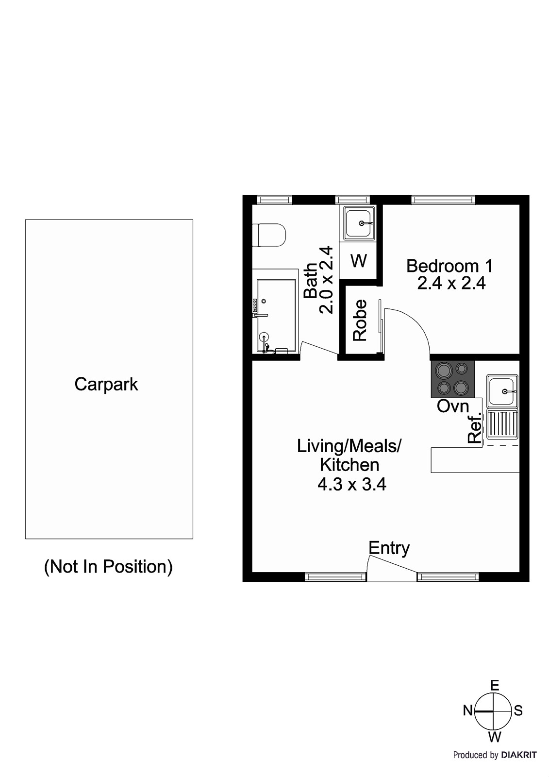 12/37 Vale Street, St Kilda VIC 3182 - Floorplan