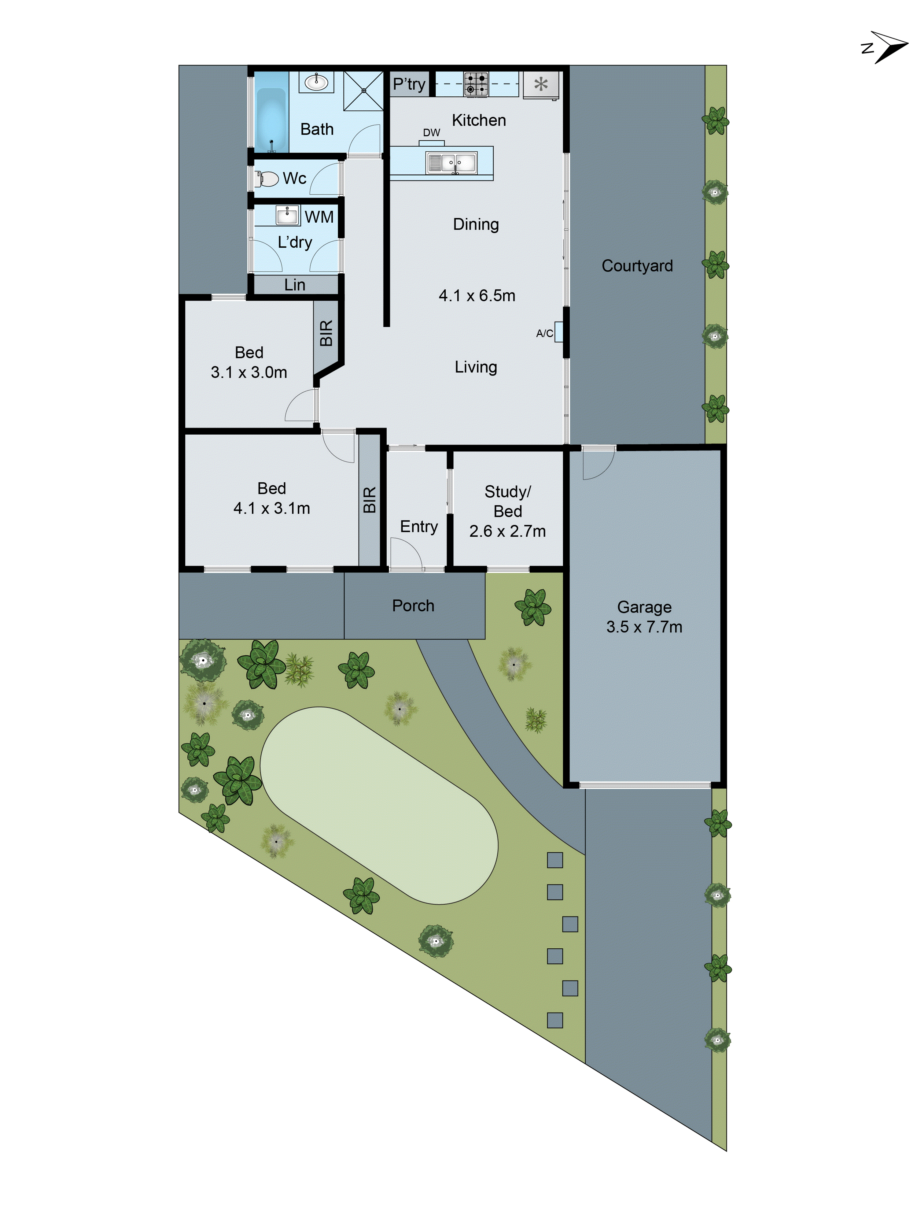 1/238 High Street, Belmont VIC 3216 - Floorplan