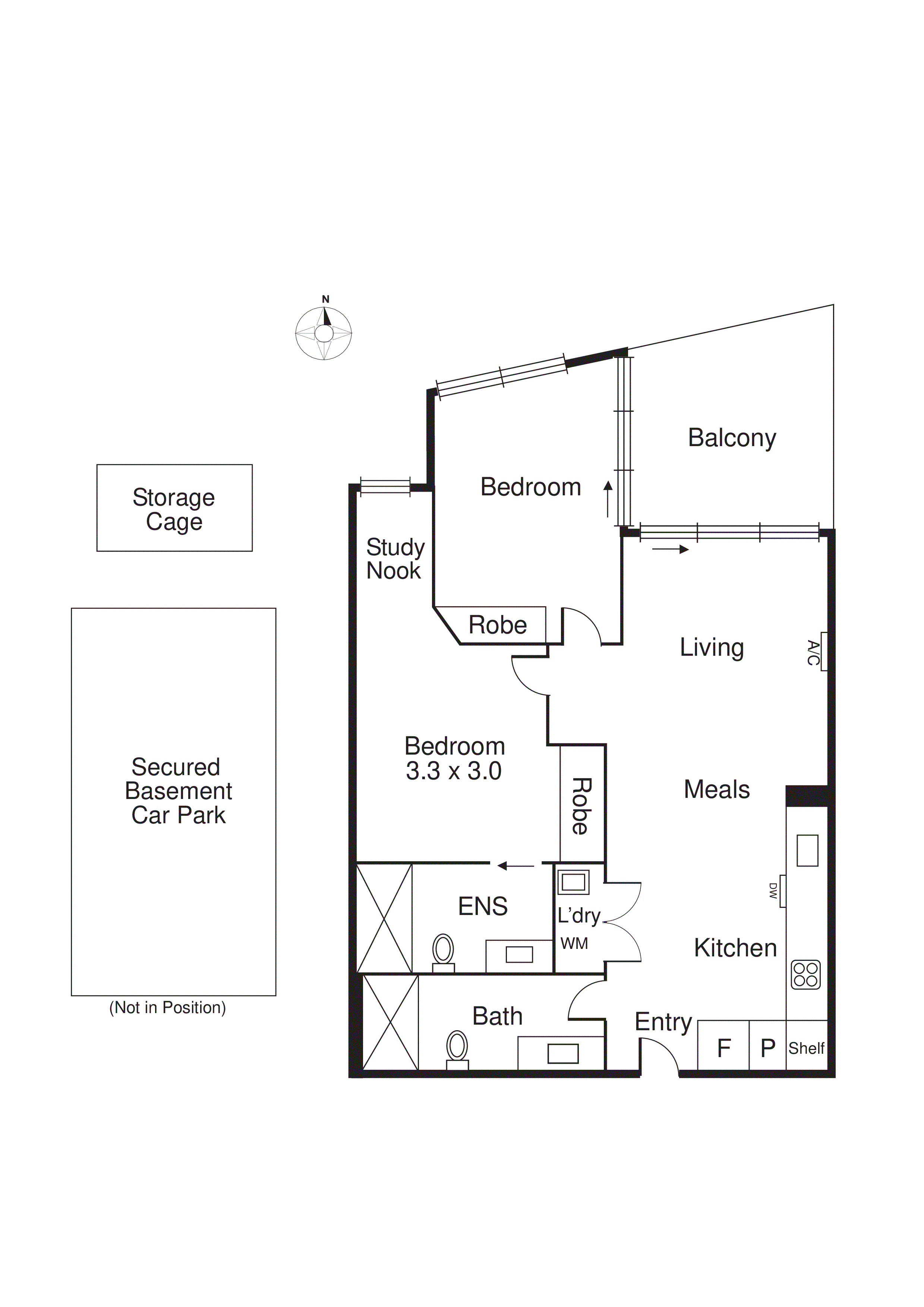 123/801 Centre Road, Bentleigh East VIC 3165 - Floorplan