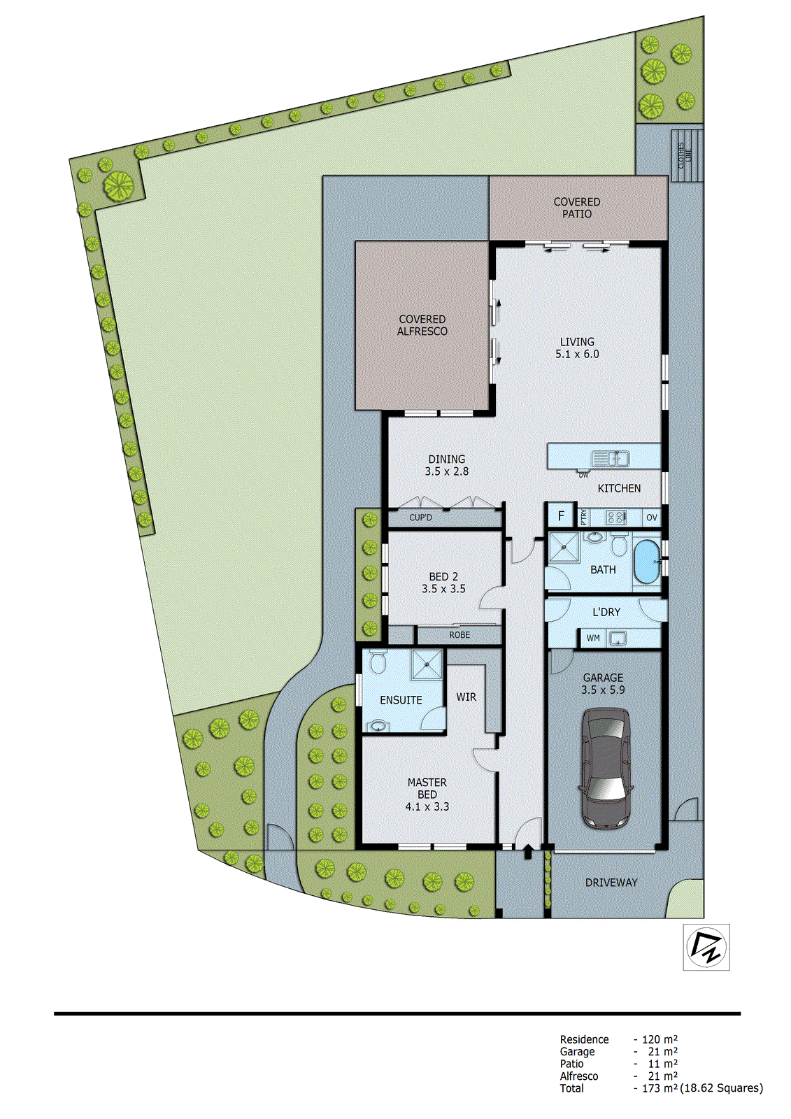 12/387-421 Spring Road, Dingley Village VIC 3172 - Floorplan