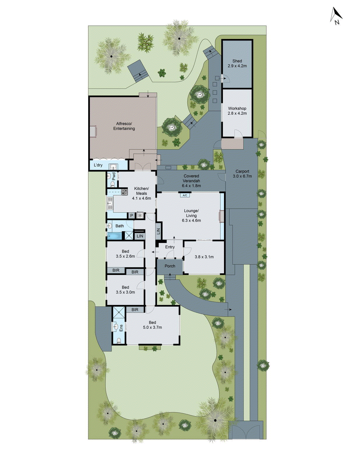 124 Barrabool Road, Highton VIC 3216 - Floorplan