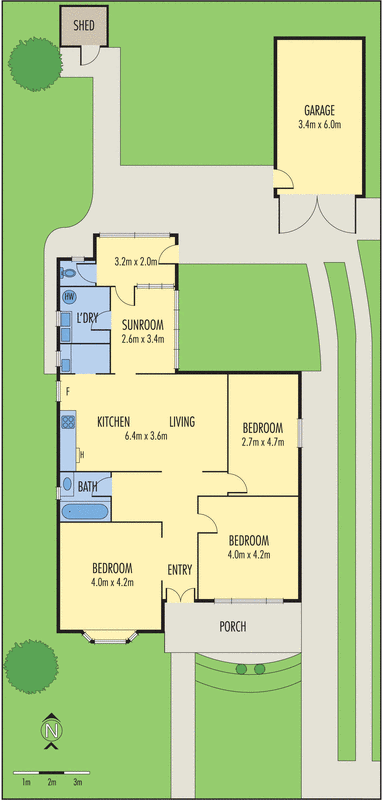 124 Church Street, Hamlyn Heights VIC 3215 - Floorplan