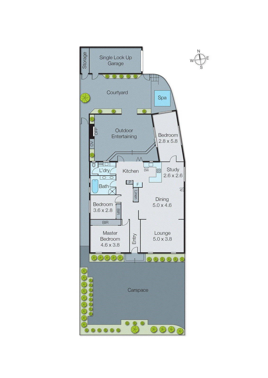 1/24 Clare Street, Parkdale VIC 3195 - Floorplan