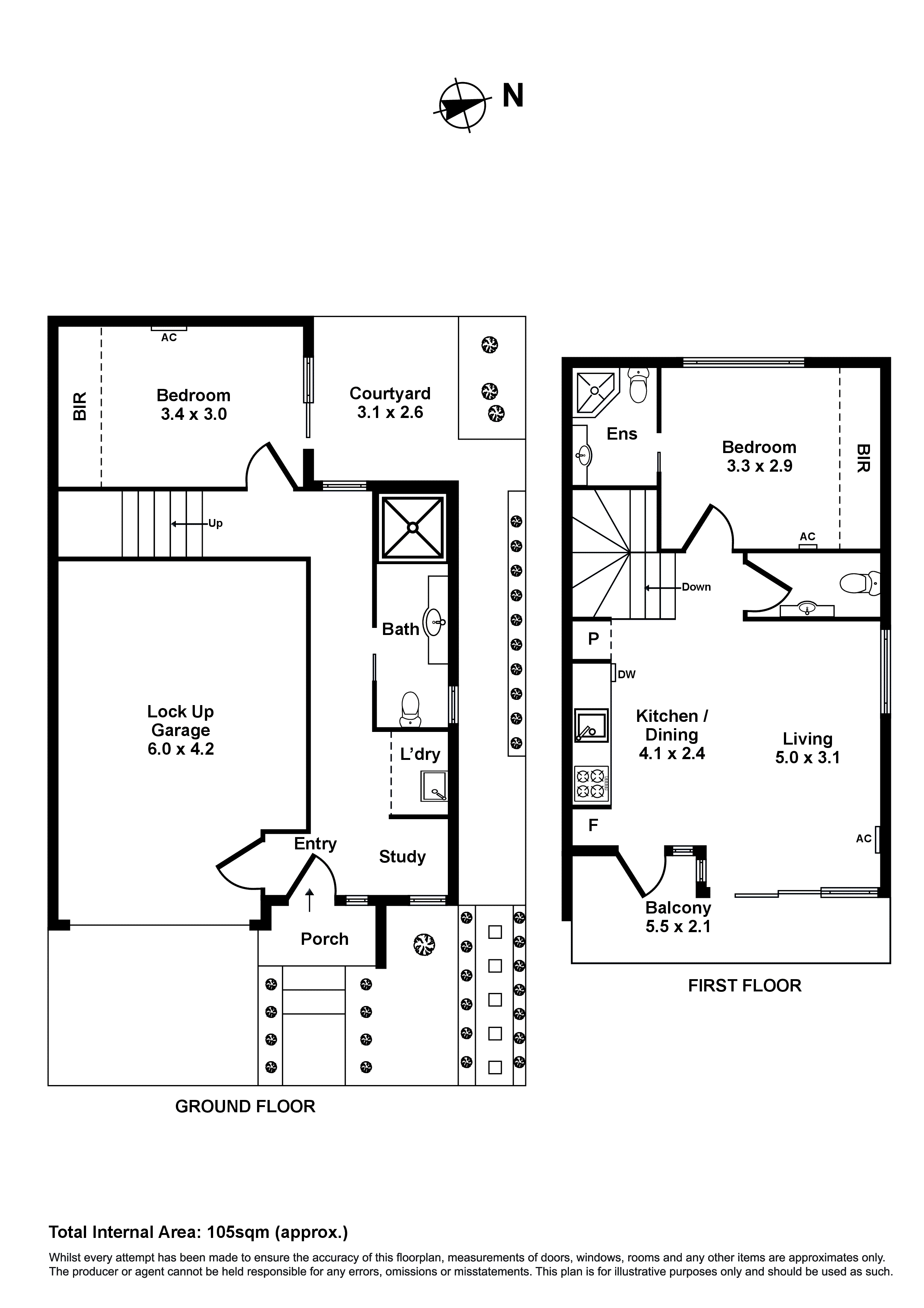 124 Creswick Street, Footscray VIC 3011 - Floorplan