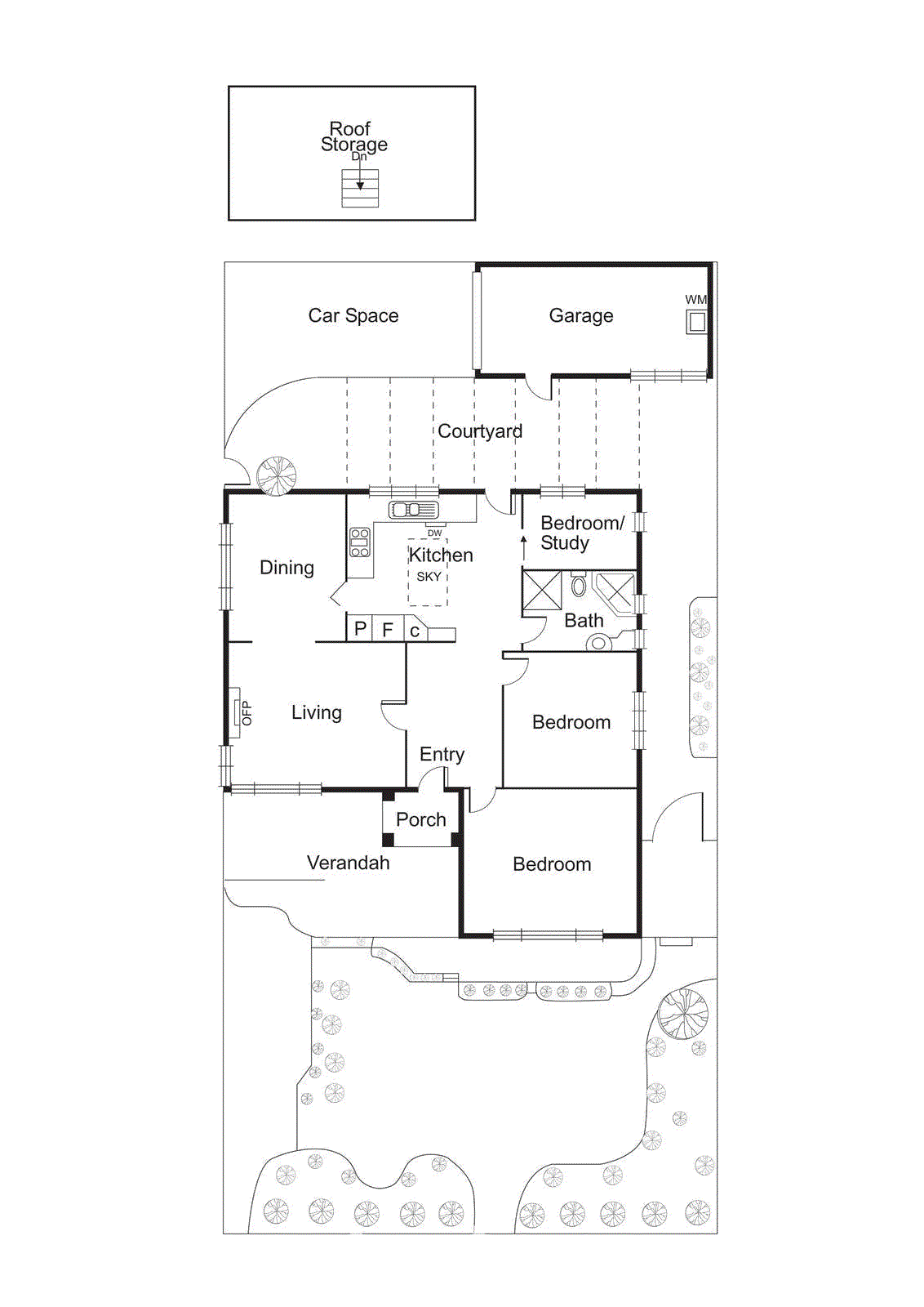 1/24 George Street, Bentleigh East VIC 3165 - Floorplan