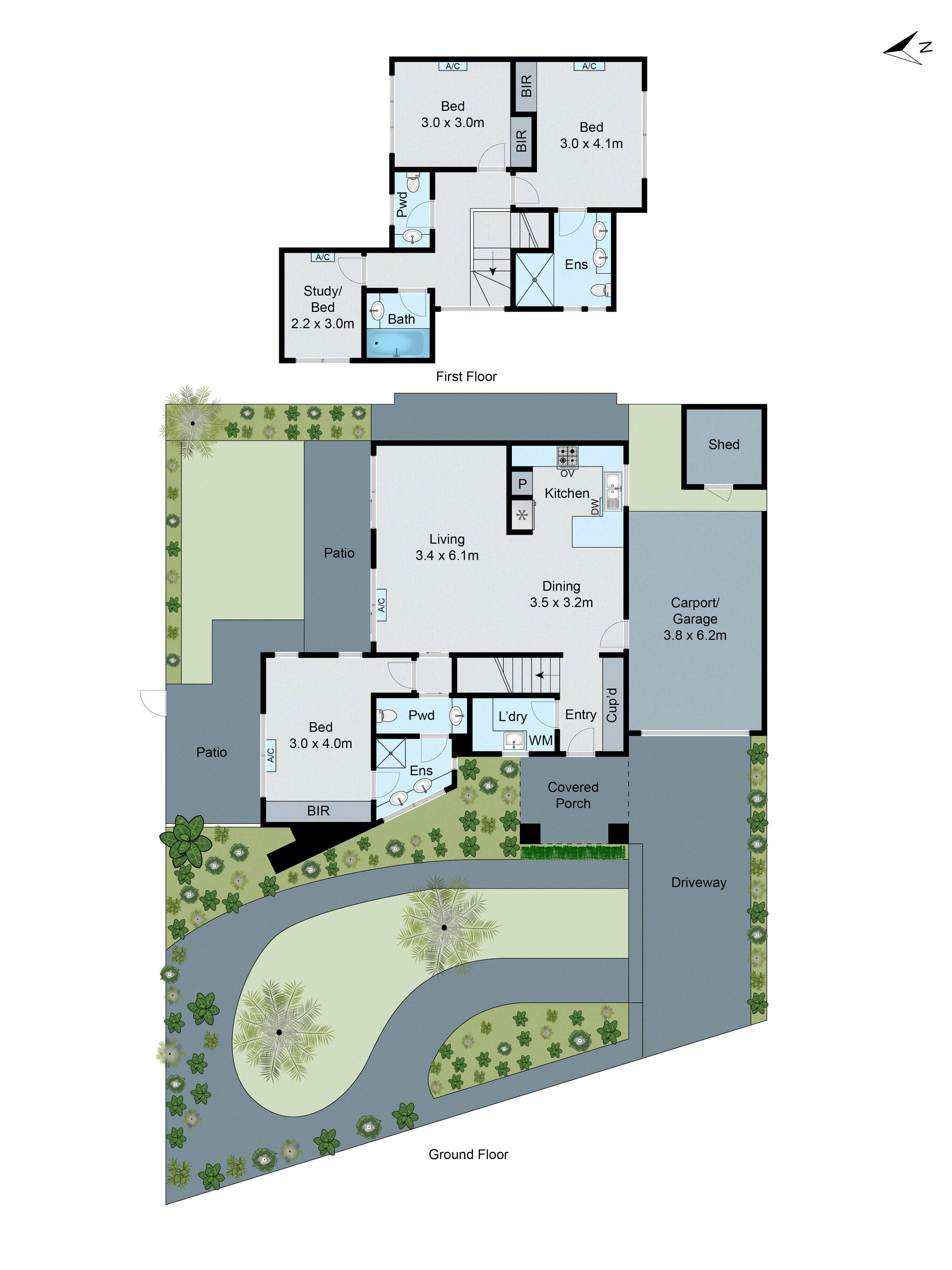 1/24 Gordon Avenue, Oakleigh East VIC 3166 - Floorplan