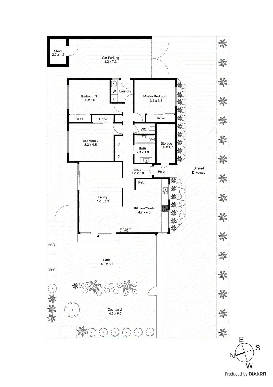 1/24 Newton Street, Seaford VIC 3198 - Floorplan