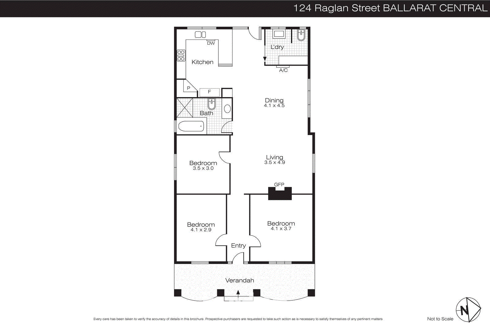 124 Raglan  Street South, Ballarat Central VIC 3350 - Floorplan