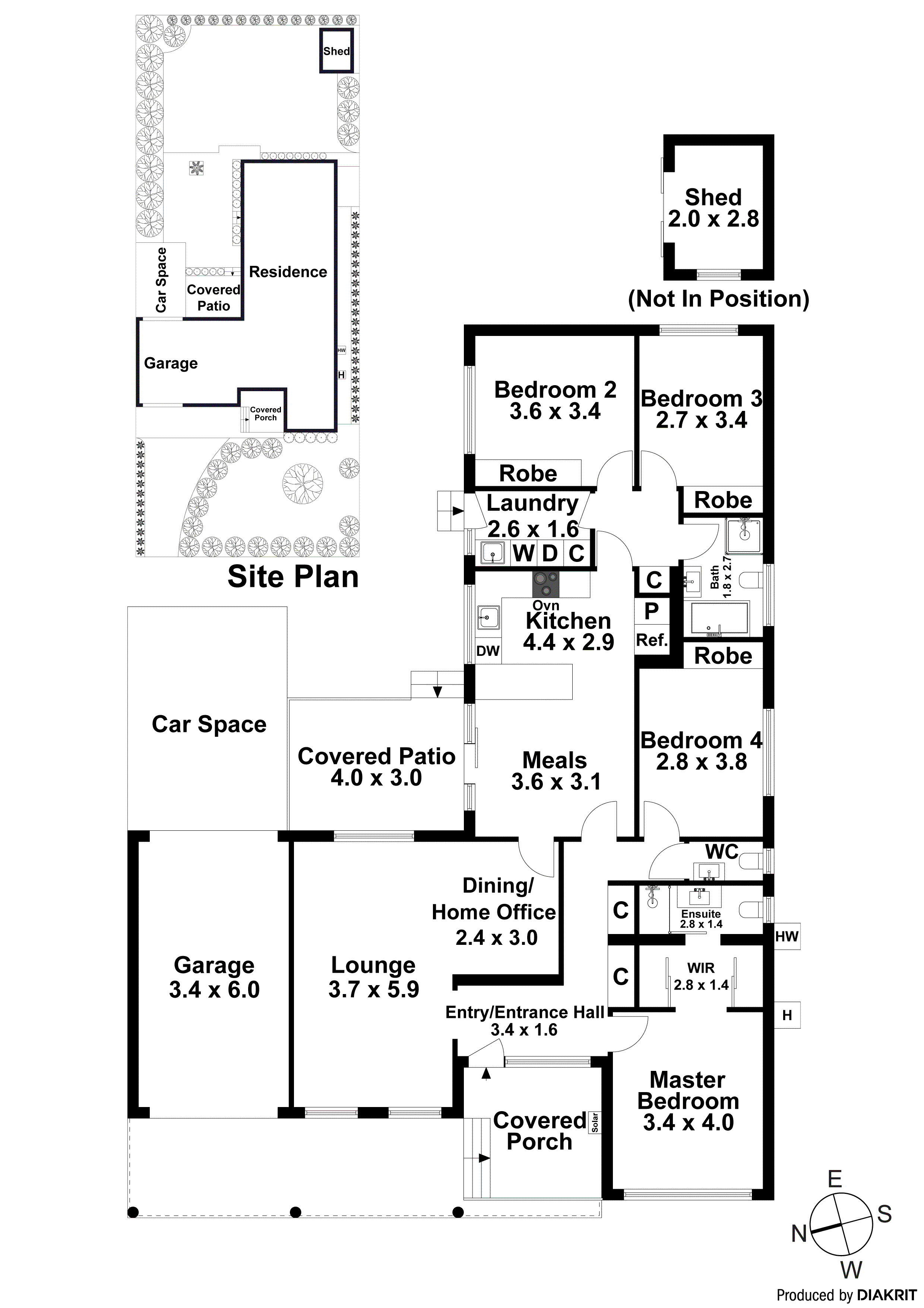 124 View Mount Road, Wheelers Hill VIC 3150 - Floorplan
