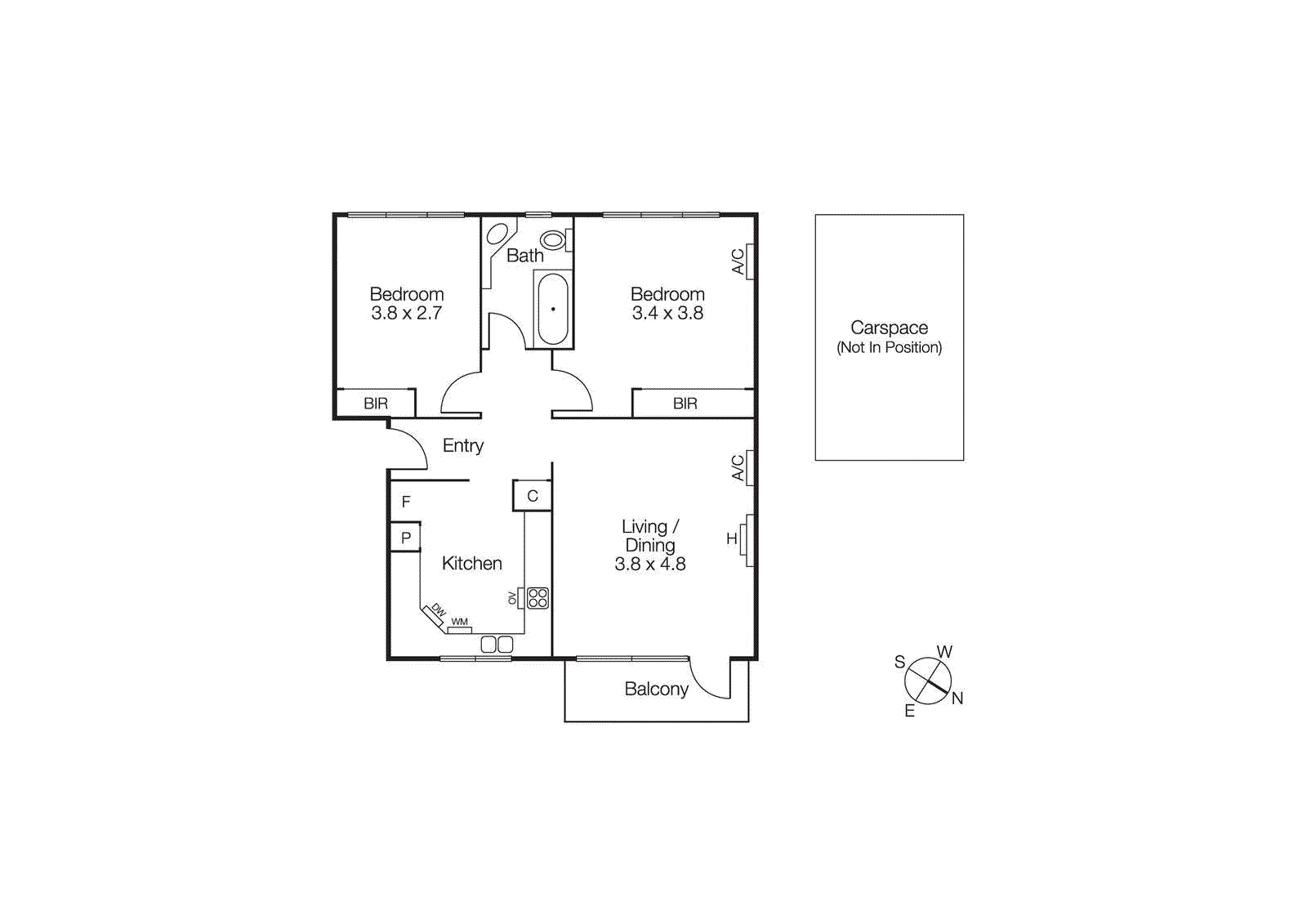12/42 Scott Street, Elwood VIC 3184 - Floorplan