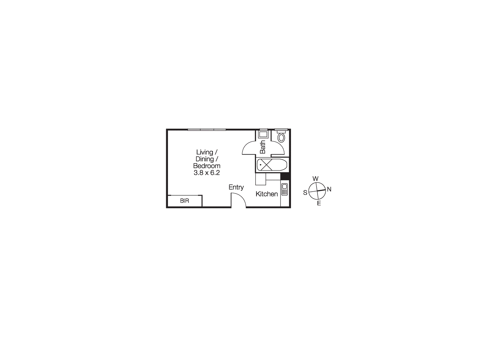 12/42 Waterloo Crescent, St Kilda VIC 3182 - Floorplan