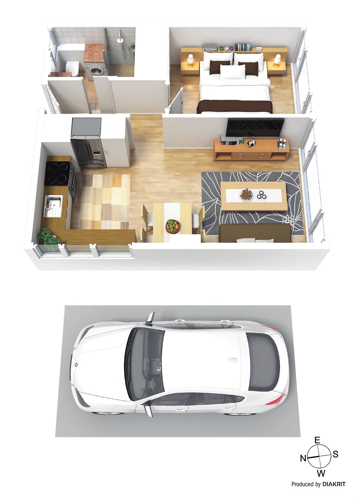 1/244 Barkly Street, St Kilda VIC 3182 - Floorplan