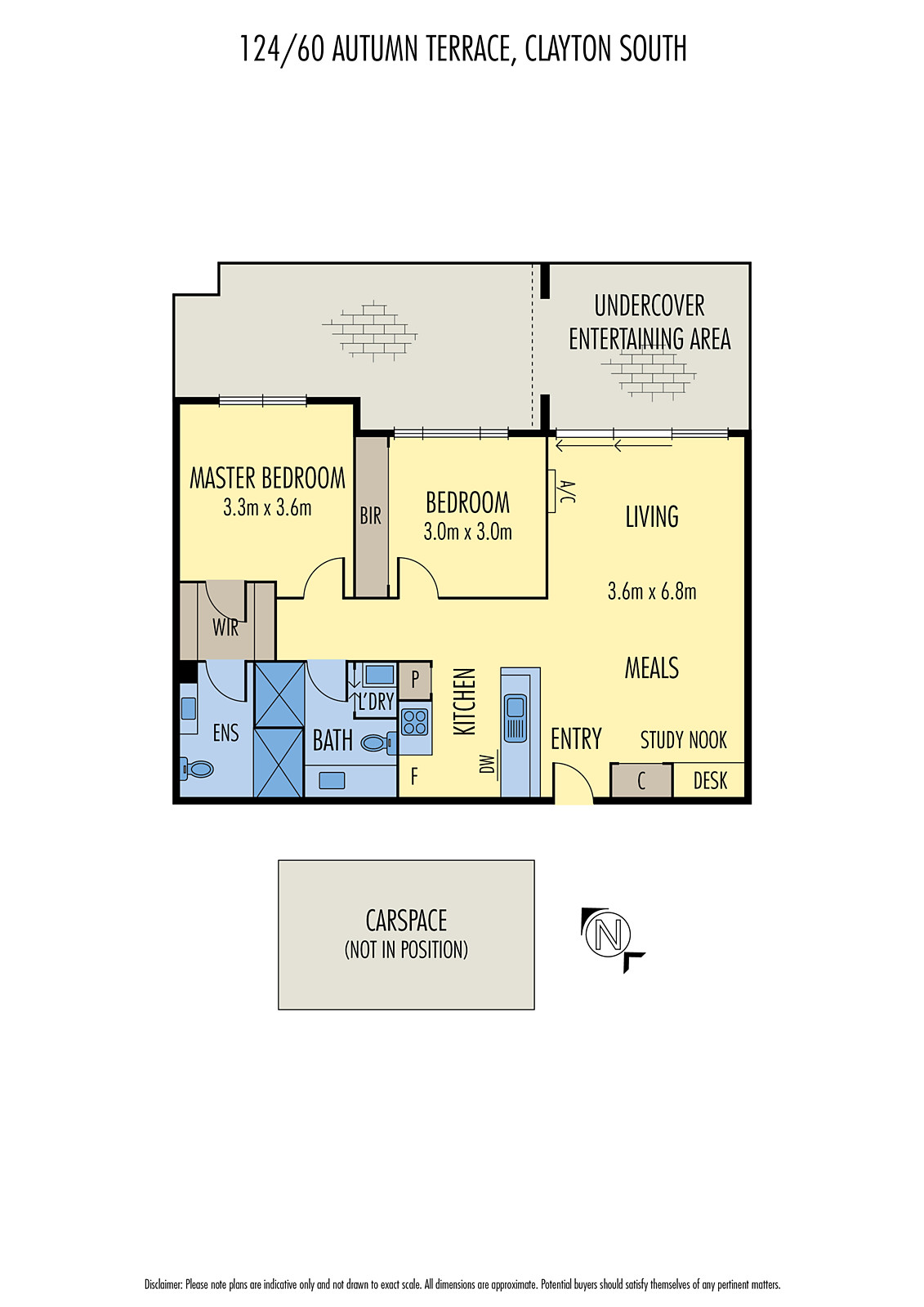 124/60 Autumn Terrace, Clayton South VIC 3169 - Floorplan