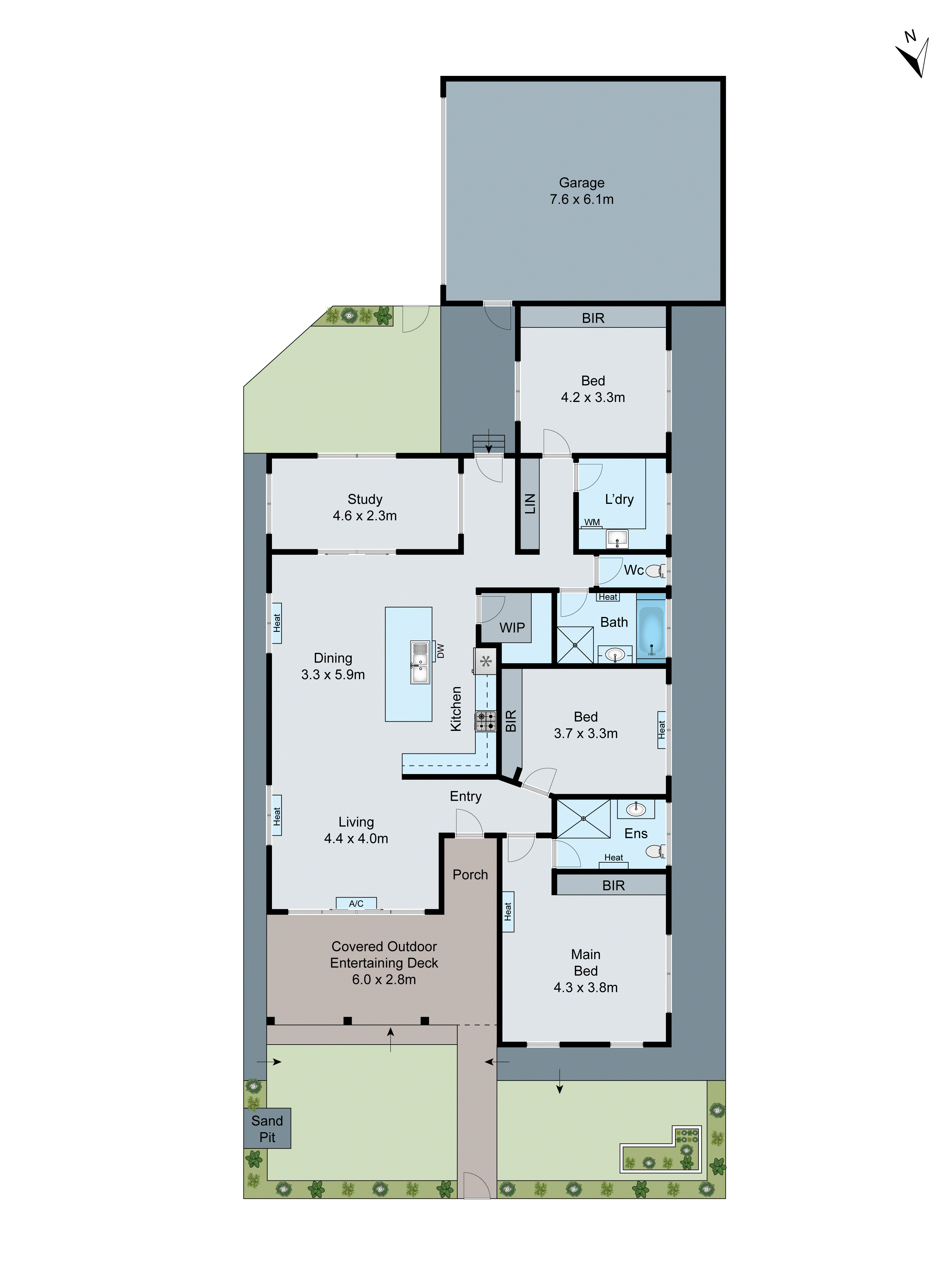 1/247 Roslyn Road, Highton VIC 3216 - Floorplan