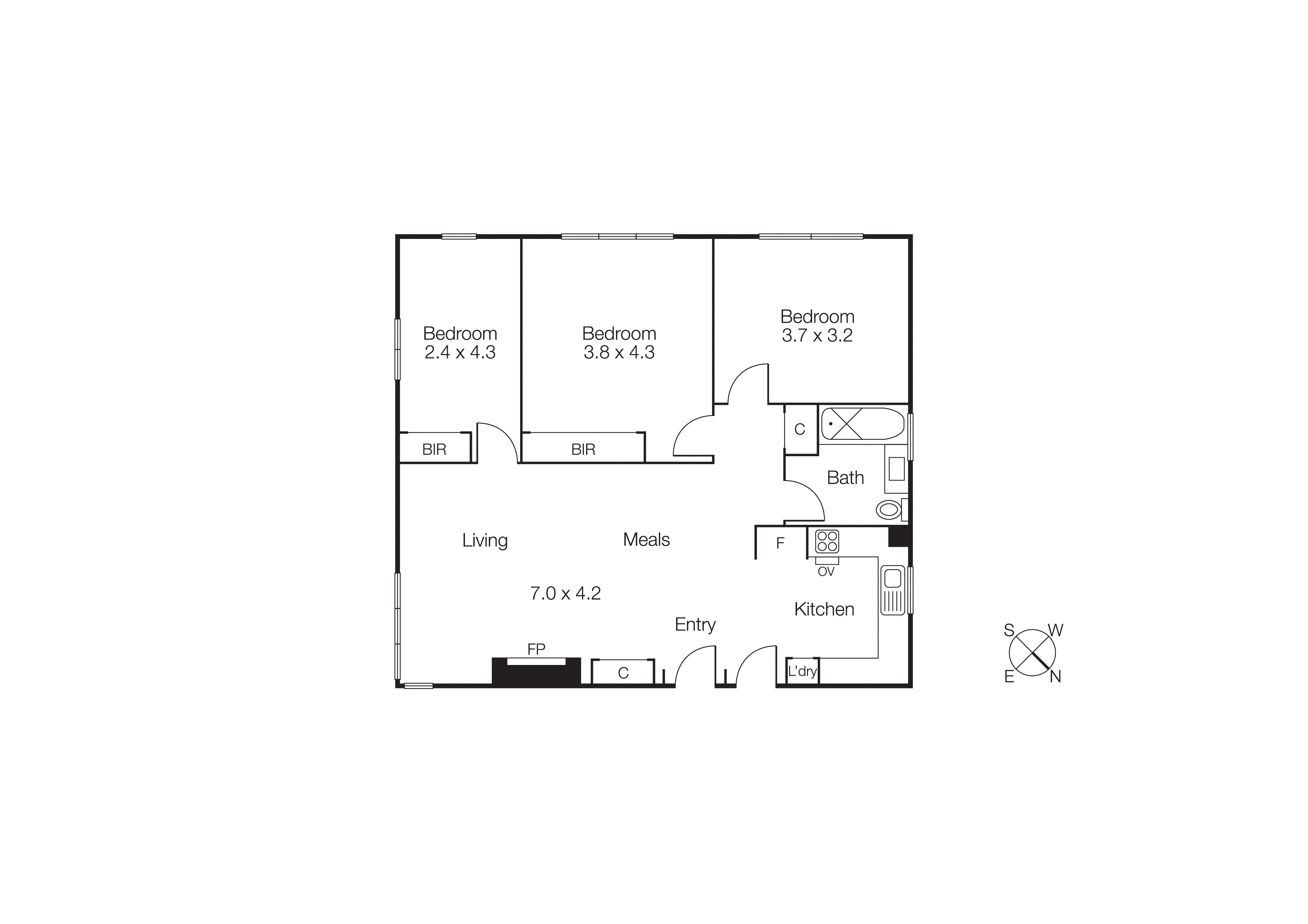 12/49 Acland Street, St Kilda VIC 3182 - Floorplan