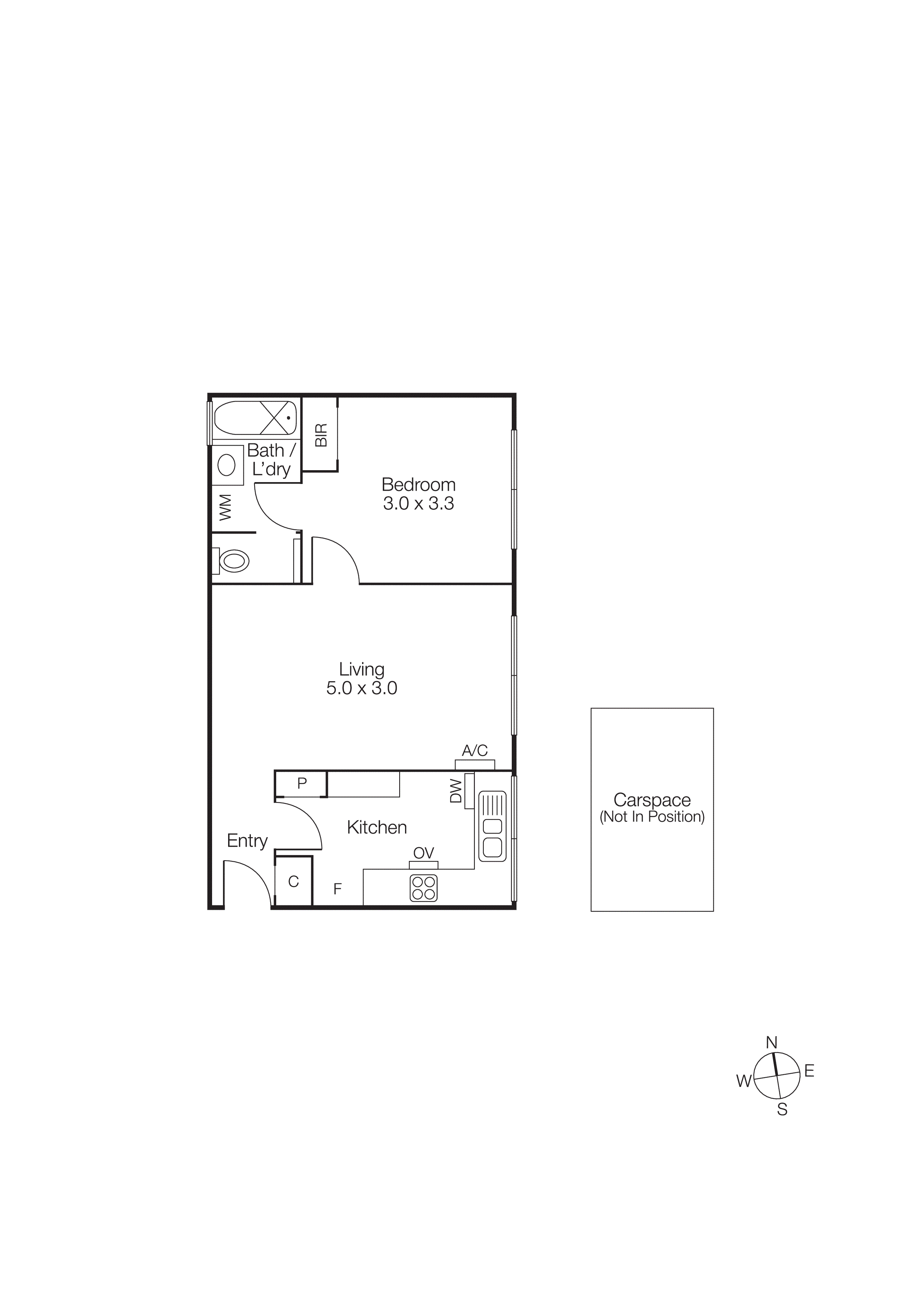 12/49 Brougham Street, North Melbourne VIC 3051 - Floorplan
