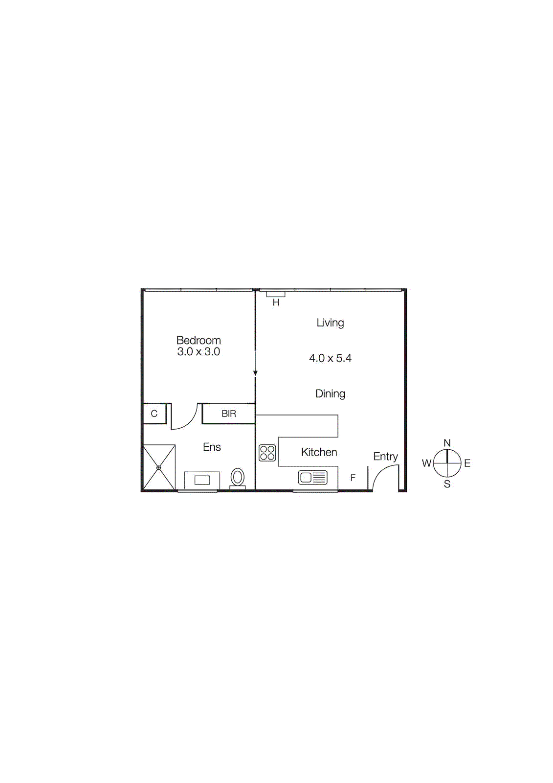 12/5-9 Fulton Street, St Kilda East VIC 3183 - Floorplan