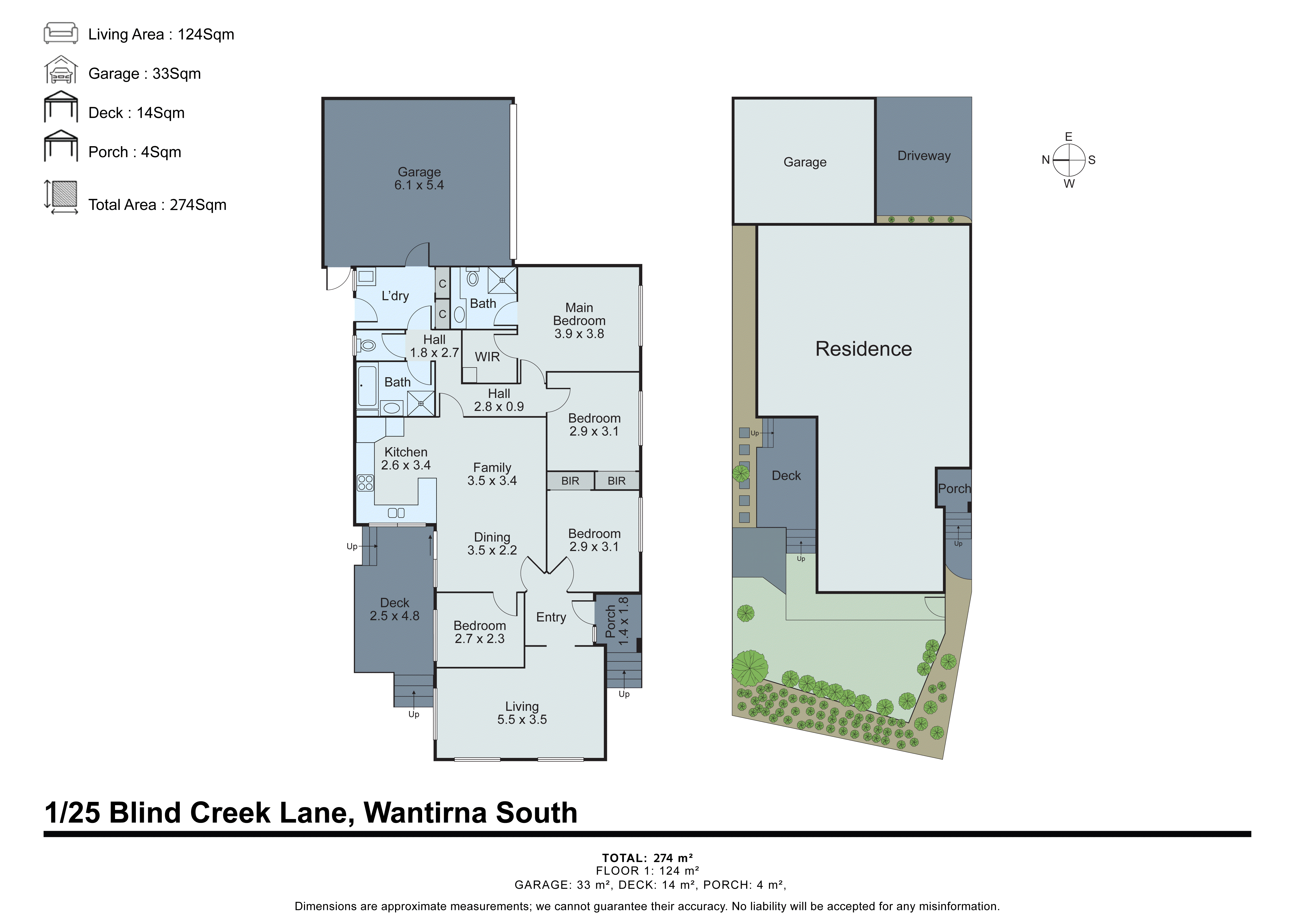1/25 Blind Creek Lane, Wantirna South VIC 3152 - Floorplan