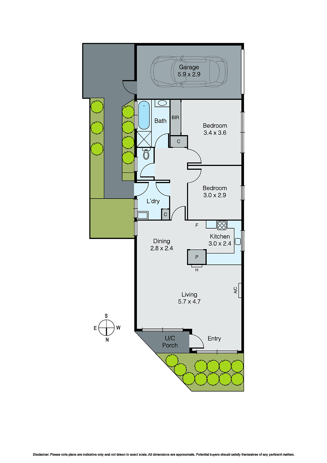 1/25 Boundary Road, Newcomb VIC 3219 - Floorplan