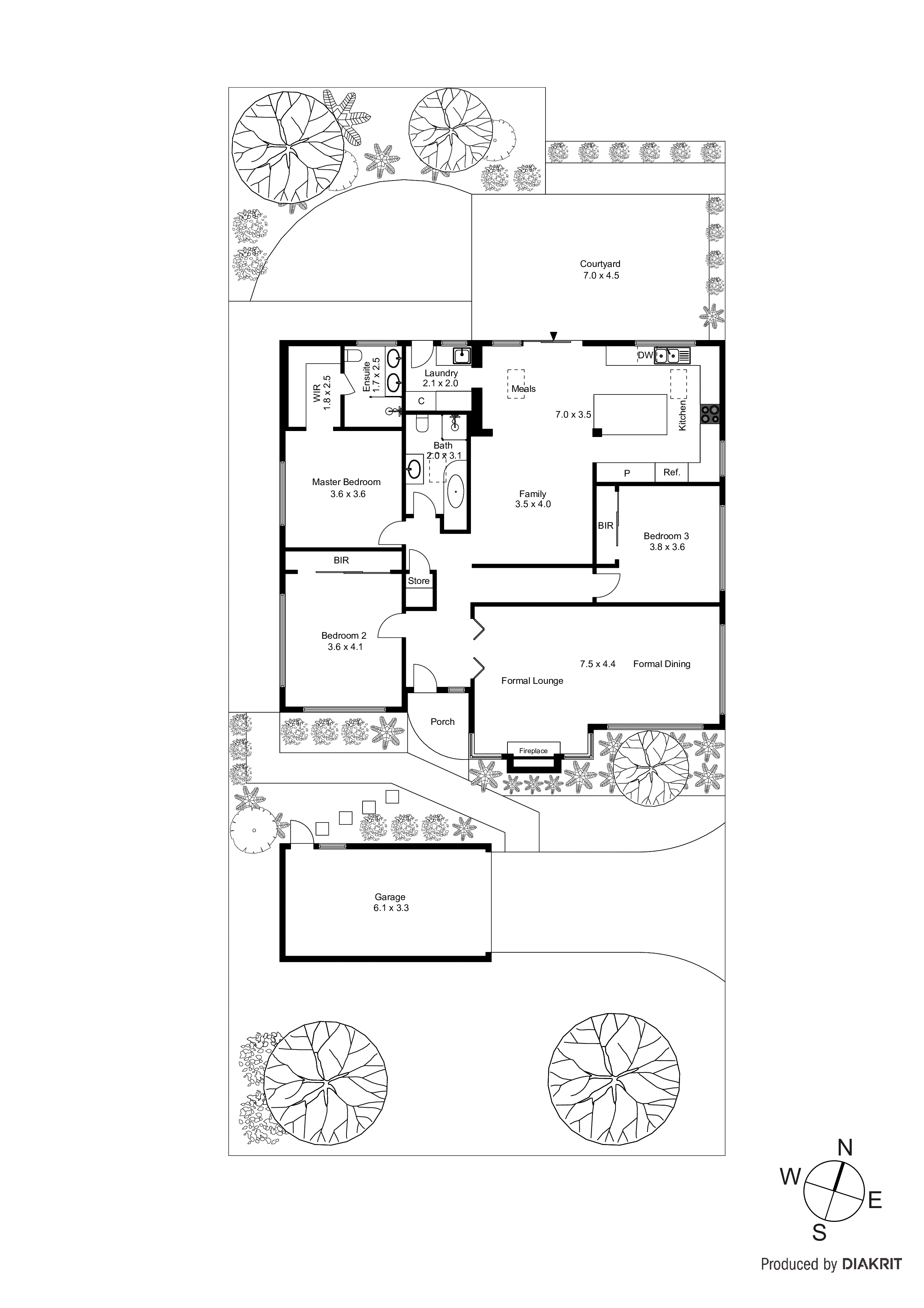 1/25 Broadway, Bonbeach VIC 3196 - Floorplan