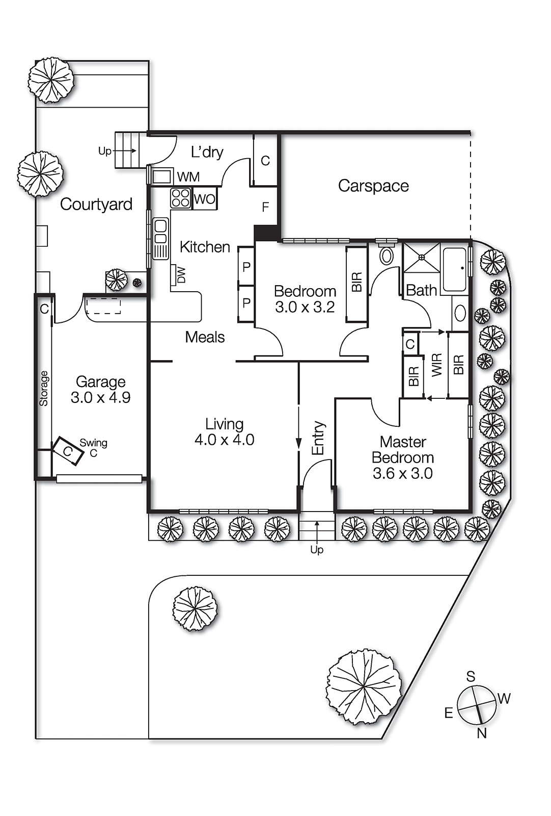 1/25 Charming Street, Hampton East VIC 3188 - Floorplan