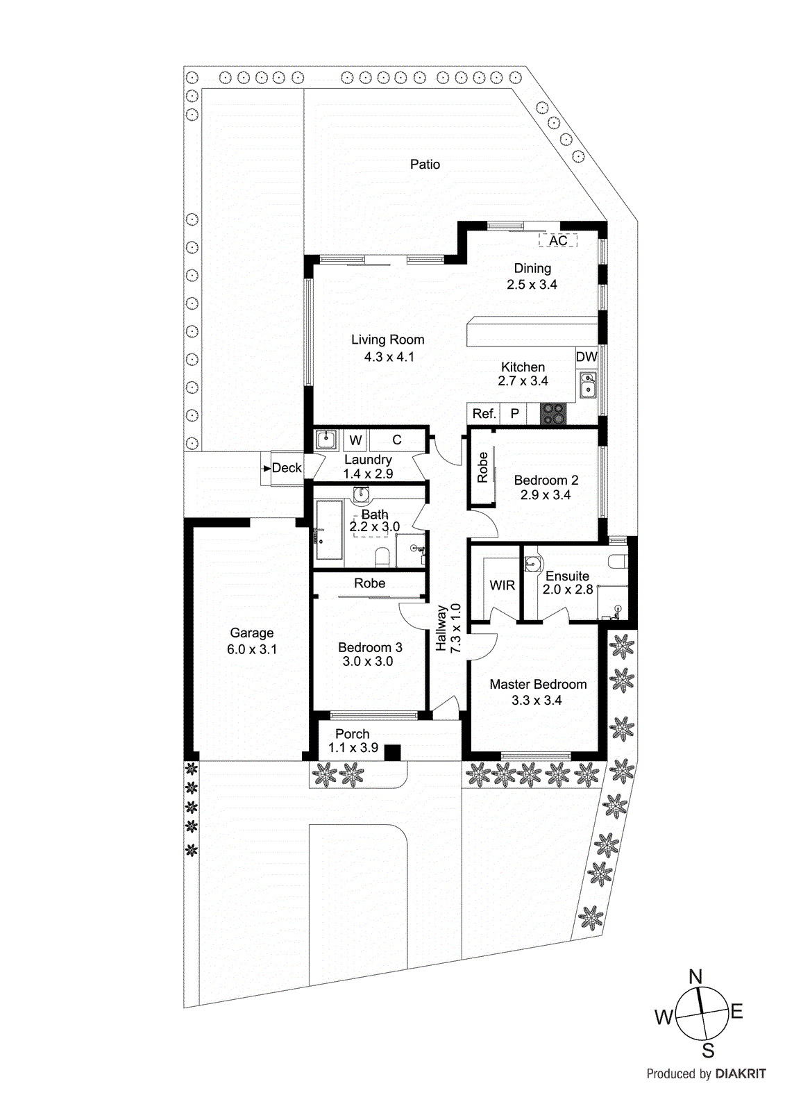 1/25 Duffy Street, Burwood VIC 3125 - Floorplan