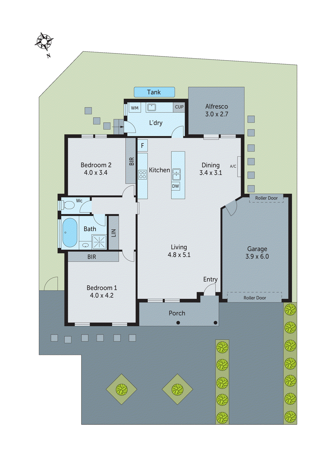 1/25 Heyers Road, Grovedale VIC 3216 - Floorplan