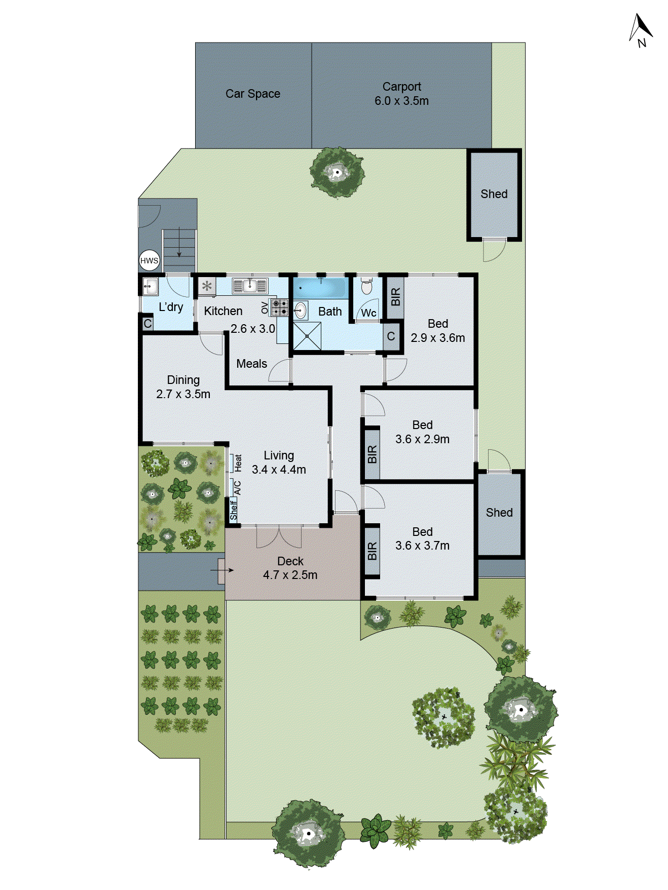1/25 Ian Grove, Mount Waverley VIC 3149 - Floorplan