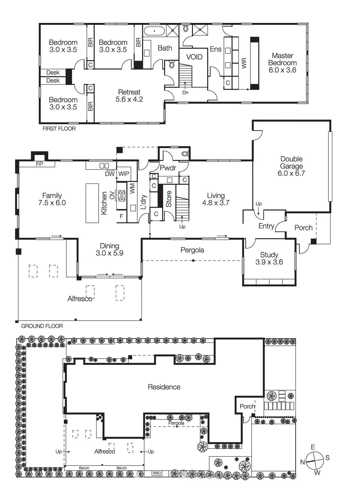 125 Linacre Road, Hampton VIC 3188 - Floorplan