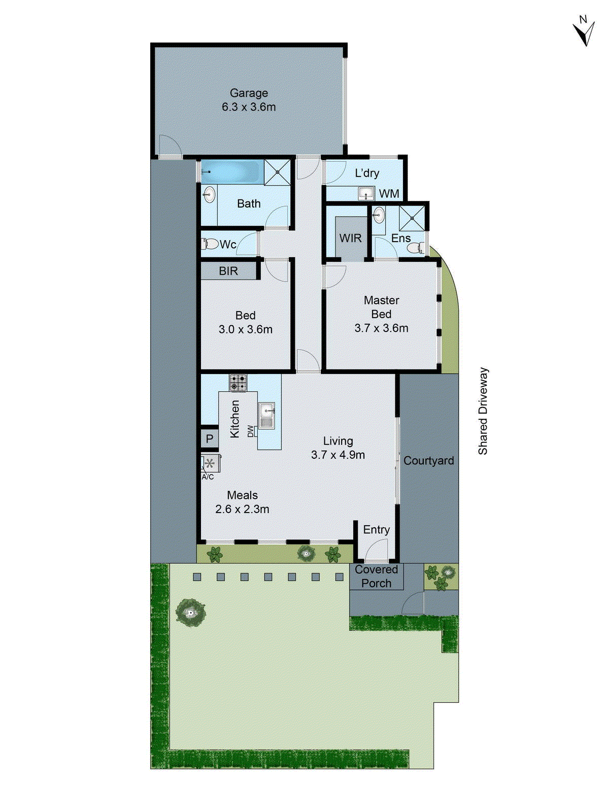 1/25 Nagle Drive, Belmont VIC 3216 - Floorplan